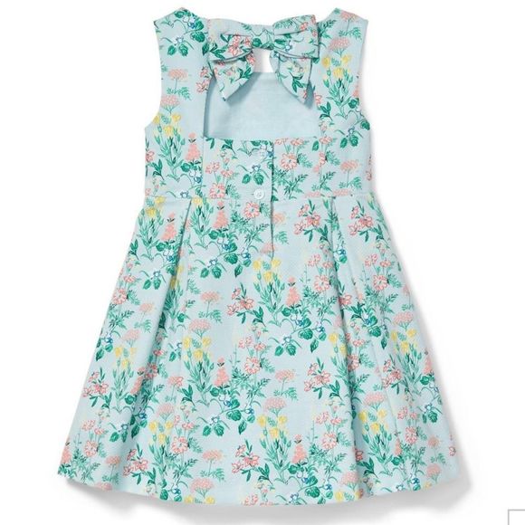 Janie and Jack Pique Pleated Dress, 12-18M - NEW - Picture 3 of 10